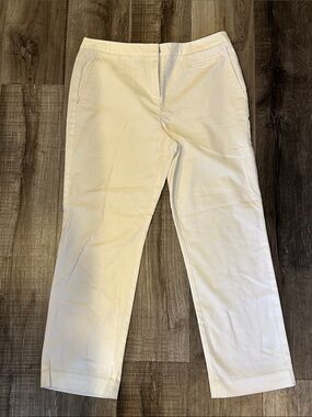Charter Club Women's Cream Chino Pants